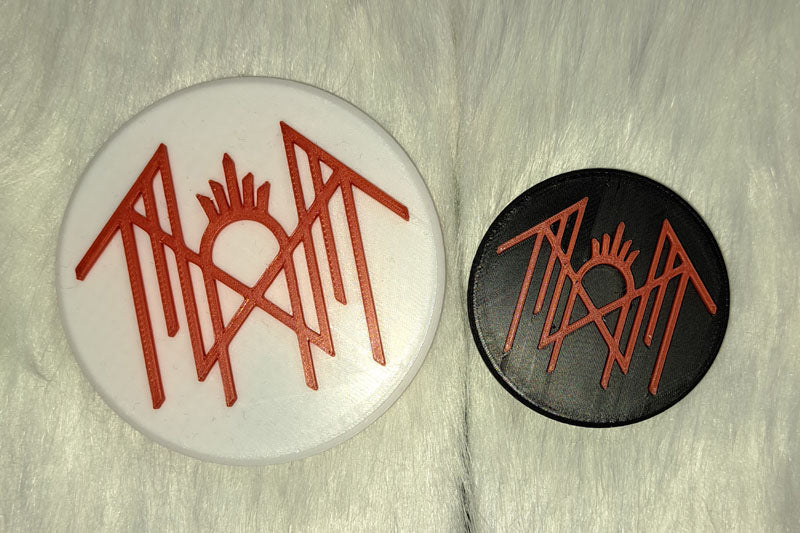 2 and 3-inch round fridge magnets