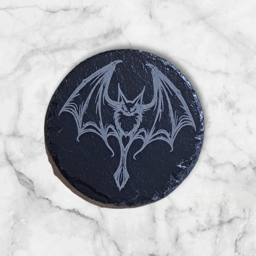 Bat Slate Coaster