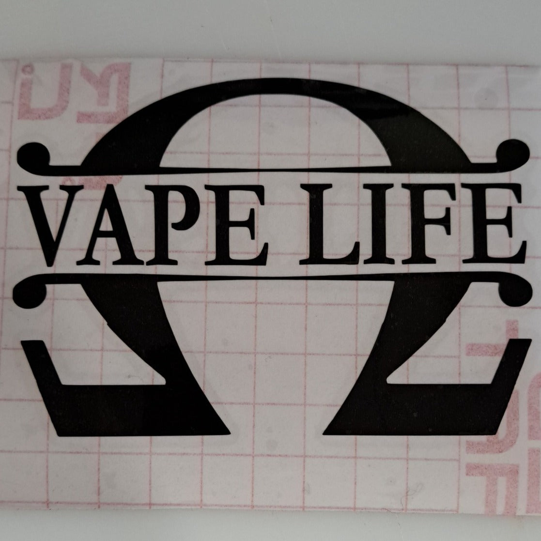 Vape Life Decal