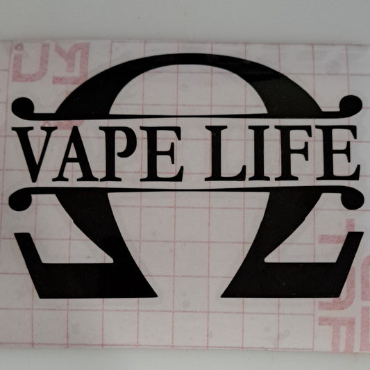 Vape Life Decal