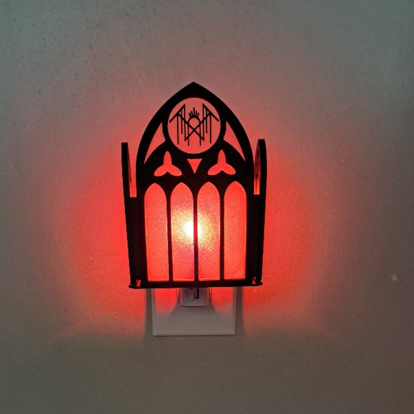 Gothic Cathedral Window Night Light