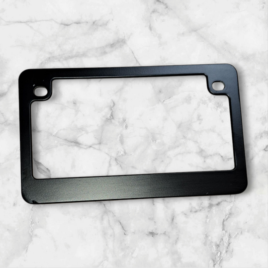 Custom Motorcycle License Plate Frames